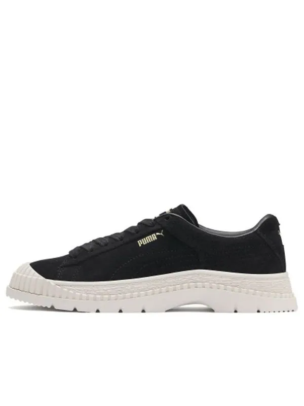 Кроссовки utility suede 'black' Puma — изображение 1 из 4, черный