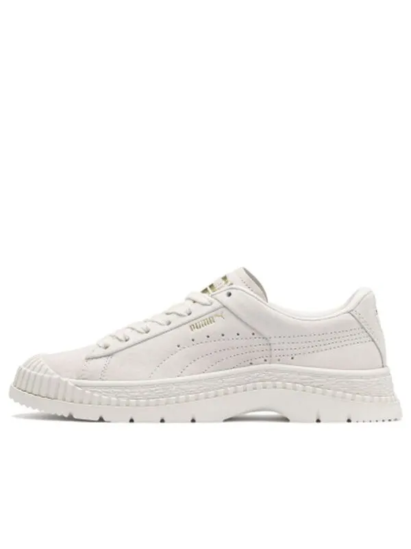 Кроссовки utility suede 'pastel parchment' Puma — изображение 1 из 4, белый