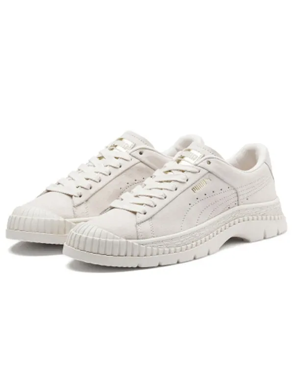 Кроссовки utility suede 'pastel parchment' Puma — изображение 3 из 4, белый