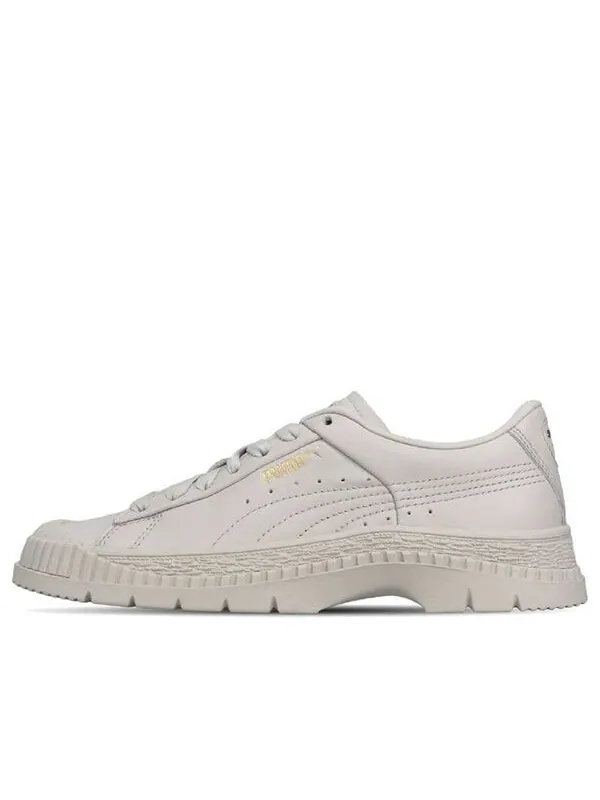Кроссовки utility leather 'glacier gray' Puma — изображение 1 из 4, белый