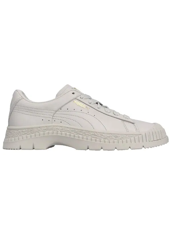 Кроссовки utility leather 'glacier gray' Puma — изображение 2 из 4, белый