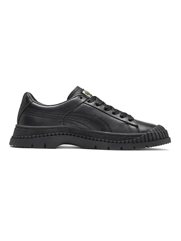 Кроссовки utility leather sneakers Puma — изображение 2 из 4, черный