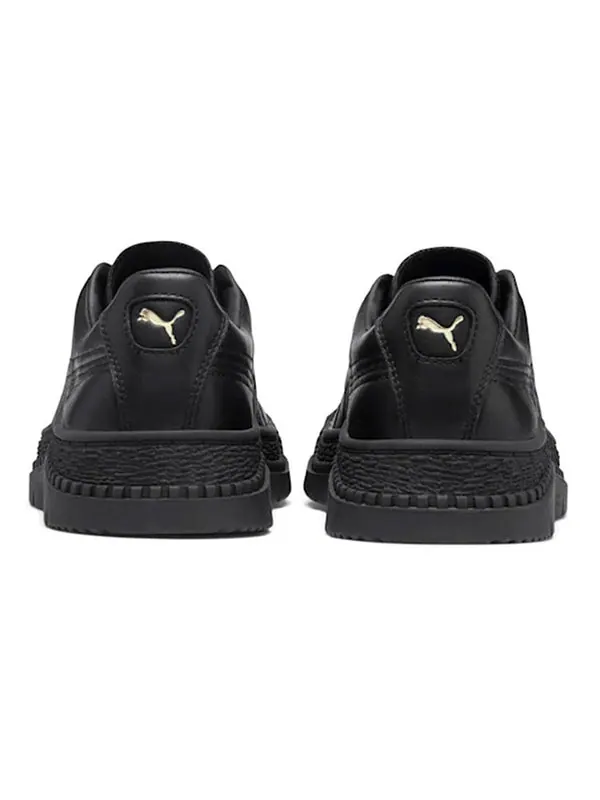 Кроссовки utility leather sneakers Puma — изображение 4 из 4, черный