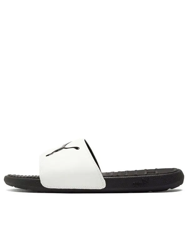 Тапочки cool cat sports slippers white/black Puma — изображение 1 из 4, белый/черный