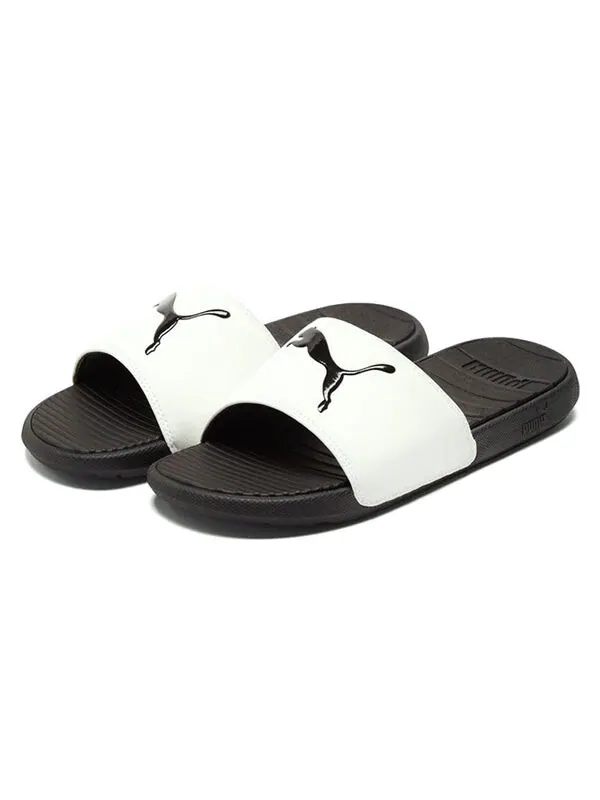 Тапочки cool cat sports slippers white/black Puma — изображение 3 из 4, белый/черный