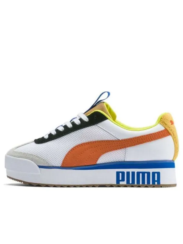 Кроссовки roma amor sport 'white mandarine' Puma — изображение 1 из 4, белый/красный