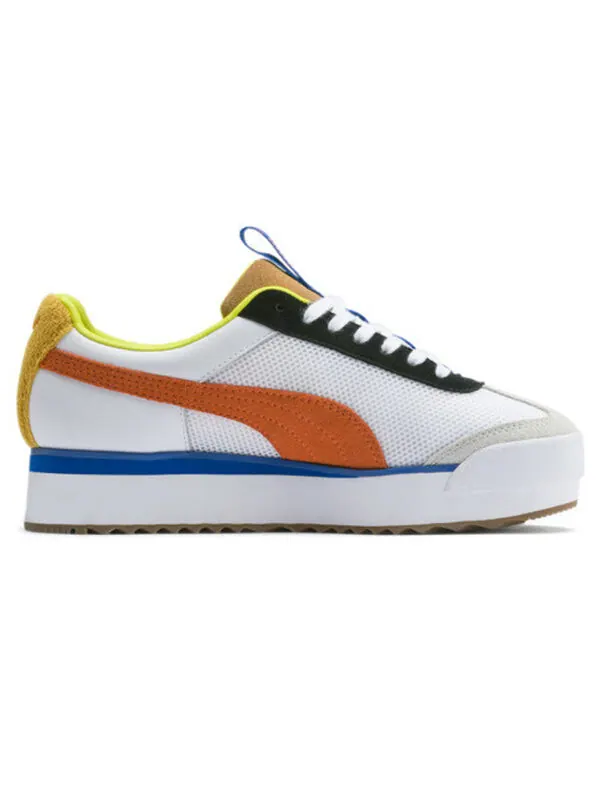 Кроссовки roma amor sport 'white mandarine' Puma — изображение 2 из 4, белый/красный