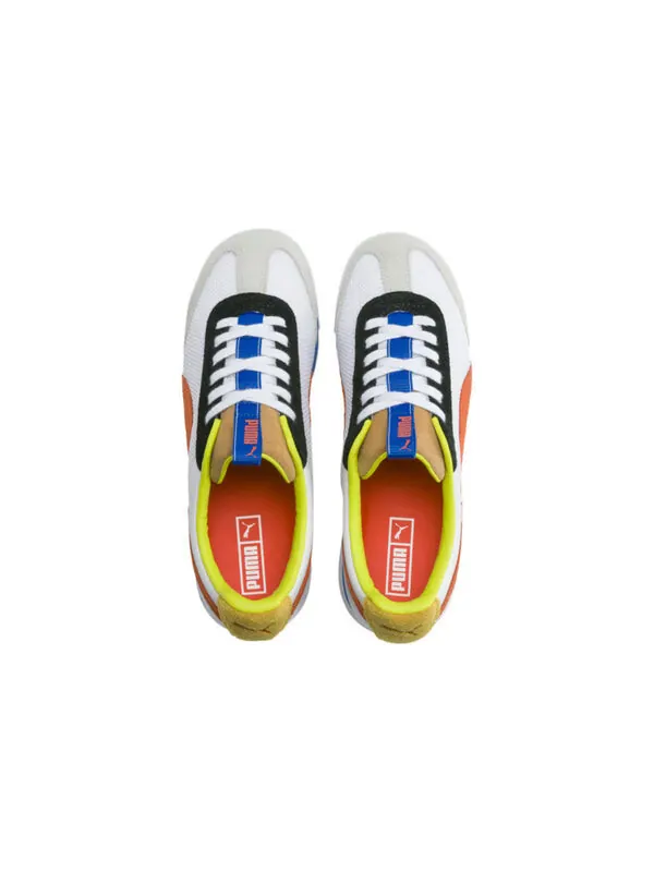 Кроссовки roma amor sport 'white mandarine' Puma — изображение 3 из 4, белый/красный