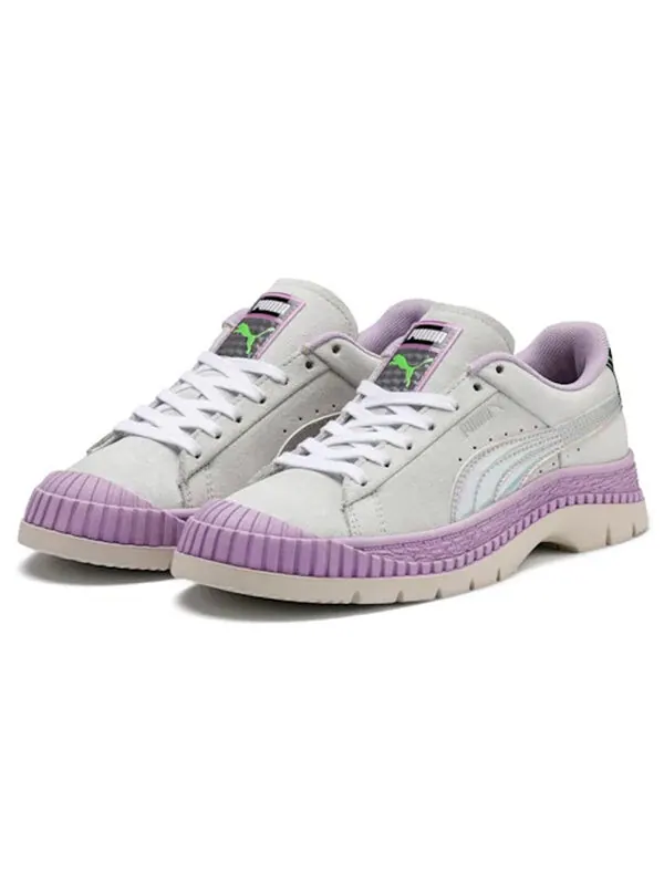 Кроссовки utility dimension 'grey purple' Puma — изображение 3 из 4, серый/фиолетовый