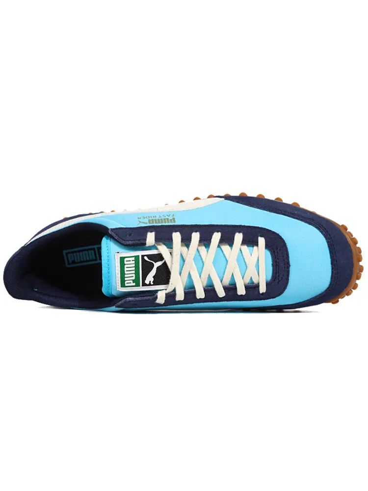 Спортивные кроссовки PUMA Fast Rider SD 'White Blue' — изображение 3 из 5, синий
