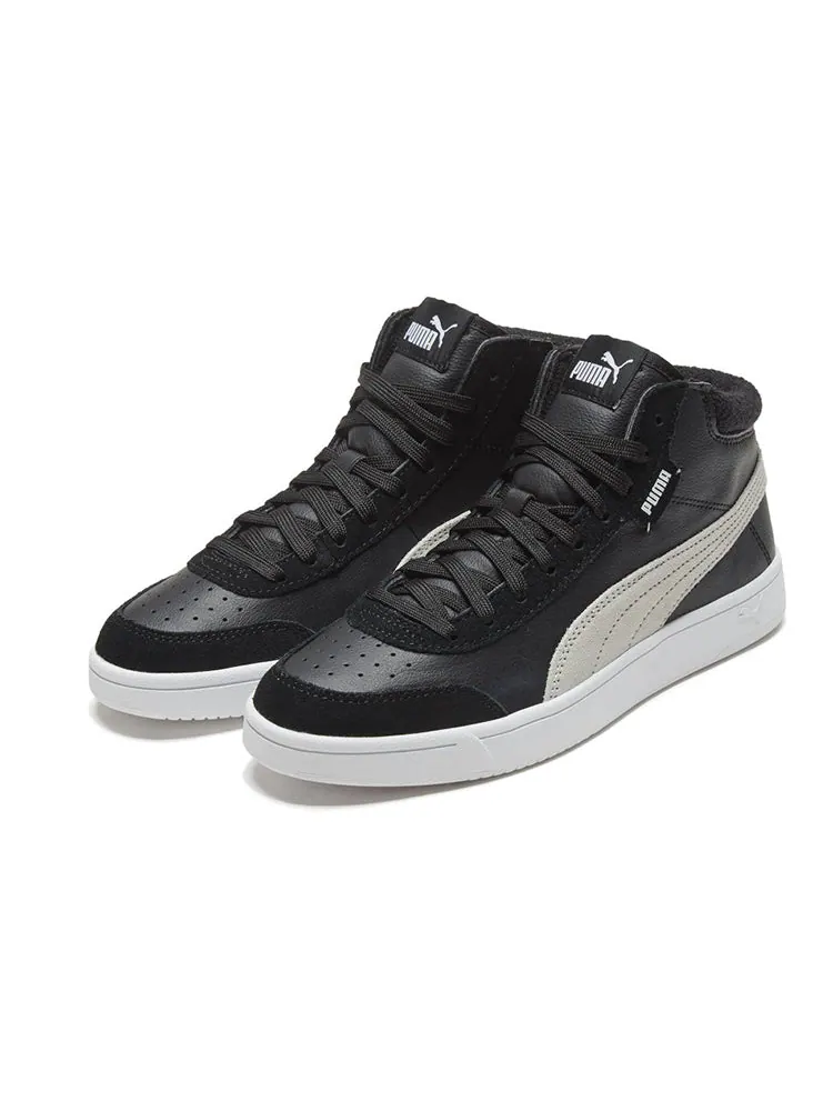 Кеды PUMA Court Legend Casual Skateboarding Shoes Unisex Black — изображение 2 из 5, черный