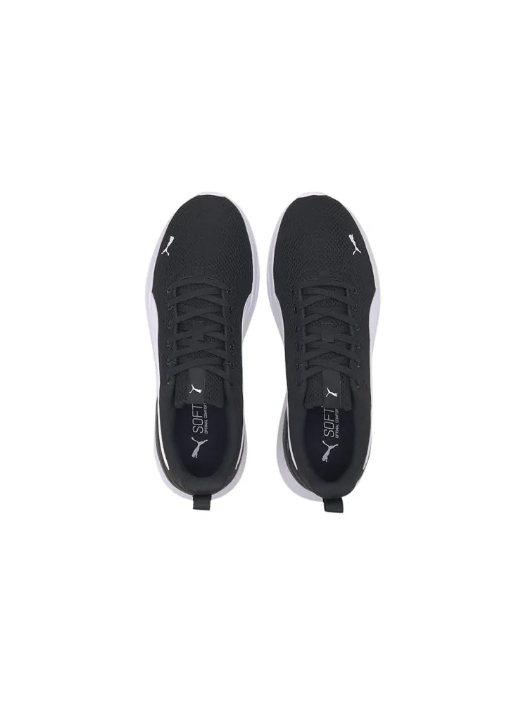 Беговые кроссовки PUMA Anzarun Lite 'Black White' — изображение 3 из 5, черный