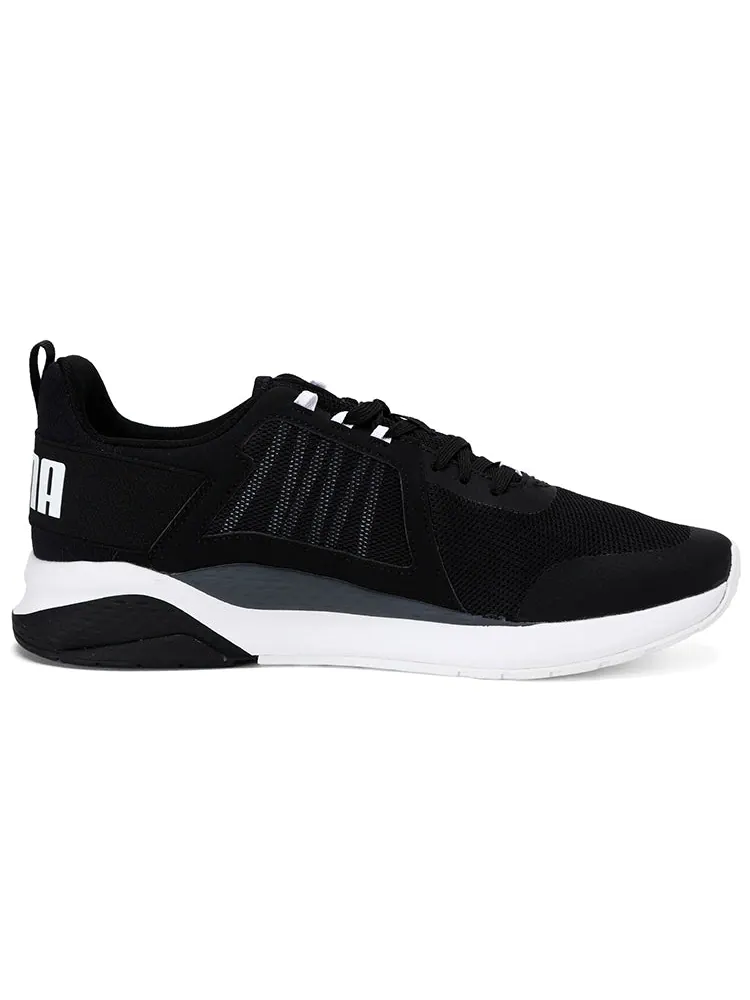 Беговые кроссовки PUMA Anzarun 'Black White' — изображение 2 из 5, черный