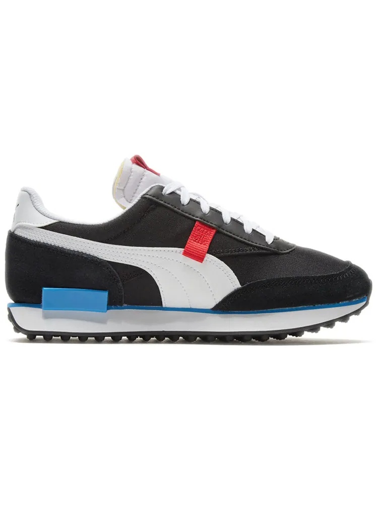 Спортивные кроссовки PUMA Future Rider 'Play On - Black Ibiza Blue' — изображение 2 из 6, черный
