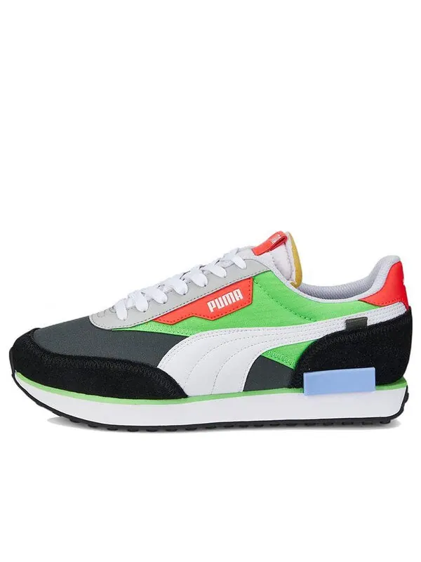 Кроссовки future rider 'play on - dark shadow fluo green' Puma — изображение 1 из 4