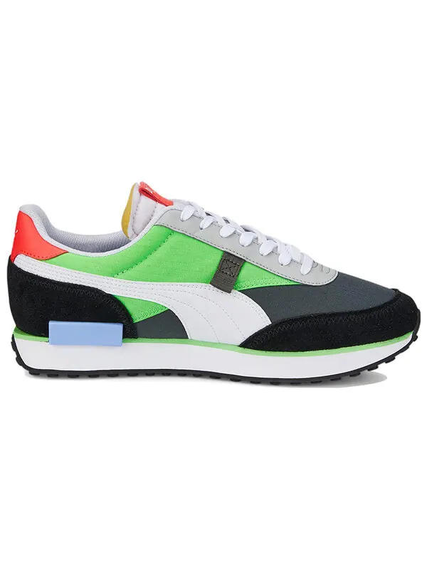 Кроссовки future rider 'play on - dark shadow fluo green' Puma — изображение 2 из 4