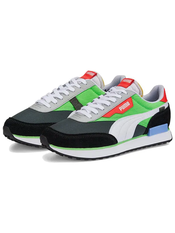 Кроссовки future rider 'play on - dark shadow fluo green' Puma — изображение 3 из 4