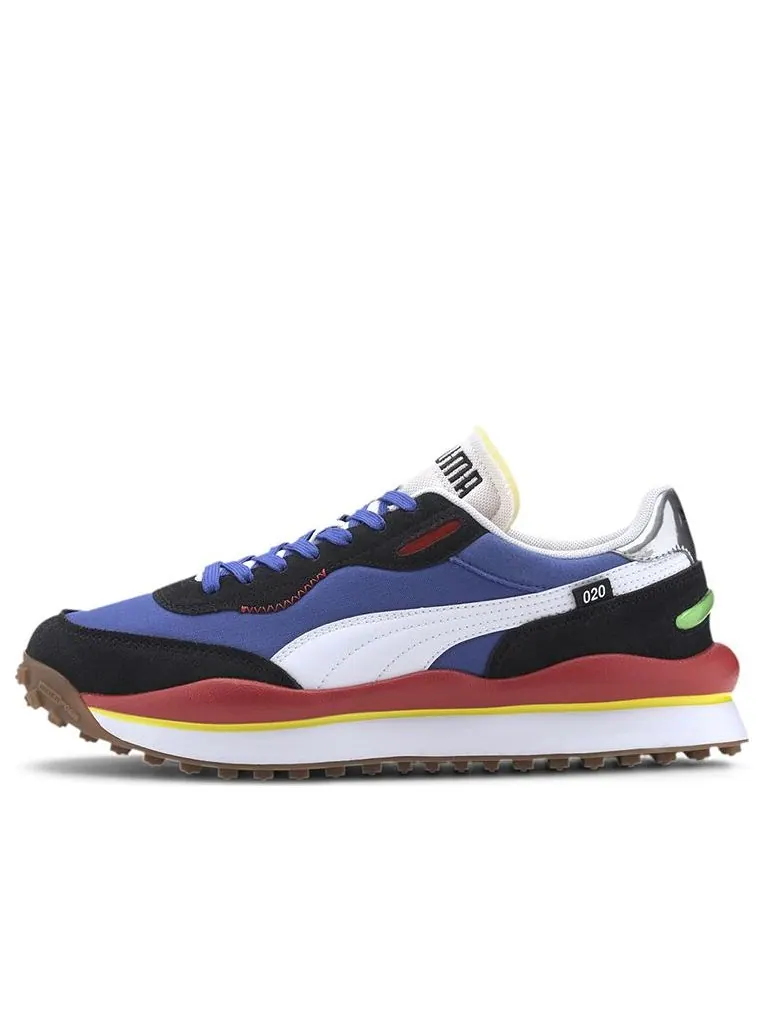 Спортивные кроссовки PUMA Style Rider 'Play On - Dazzling Blue High Risk Red' — изображение 1 из 5, красный