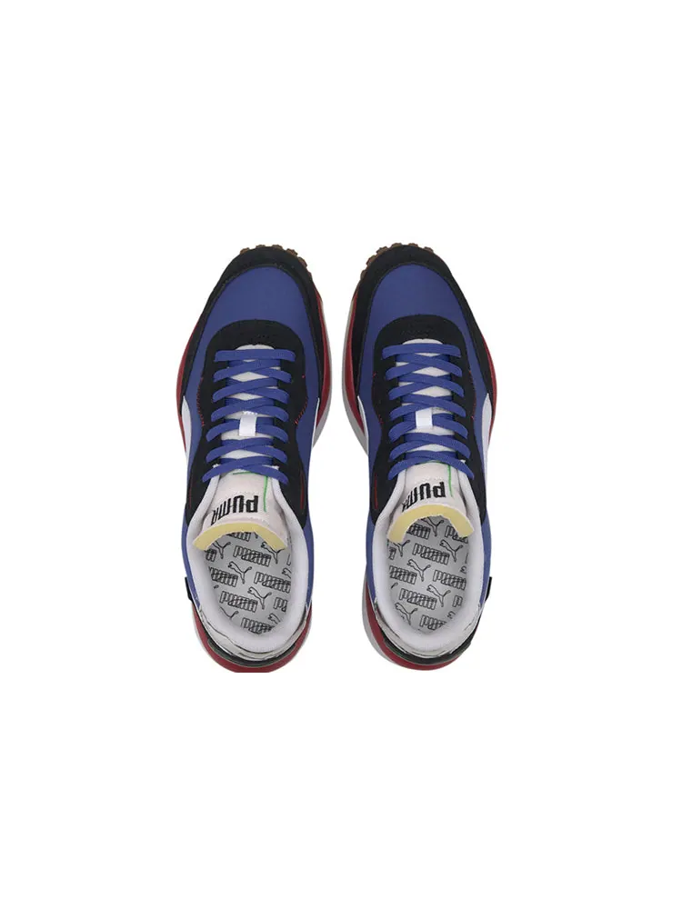 Спортивные кроссовки PUMA Style Rider 'Play On - Dazzling Blue High Risk Red' — изображение 4 из 5, красный