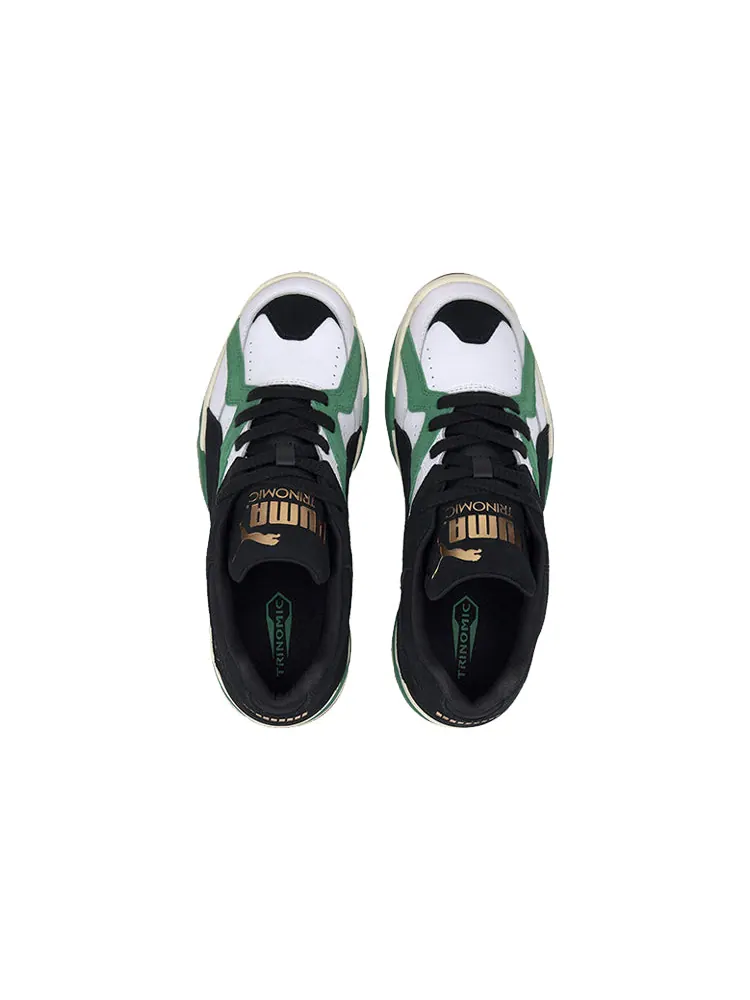 Кроссовки PUMA Performer OG White/Black/Green — изображение 3 из 5, зеленый