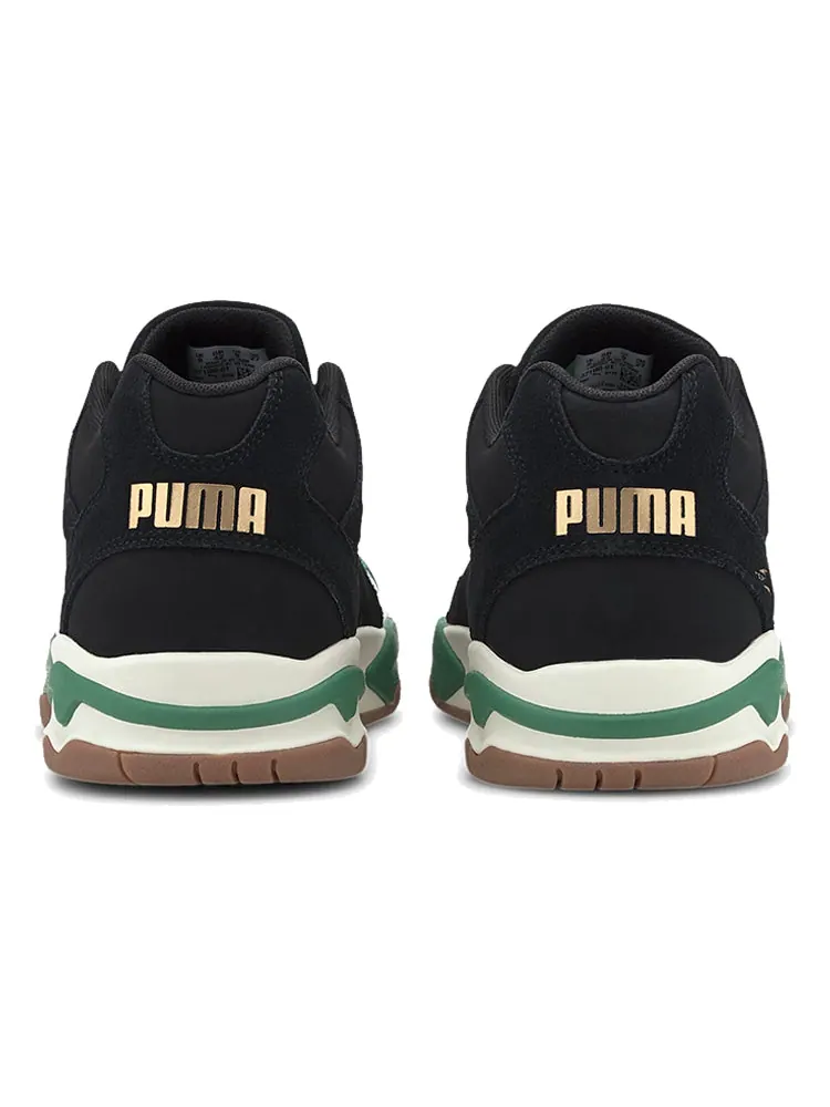 Кроссовки PUMA Performer OG White/Black/Green — изображение 4 из 5, зеленый