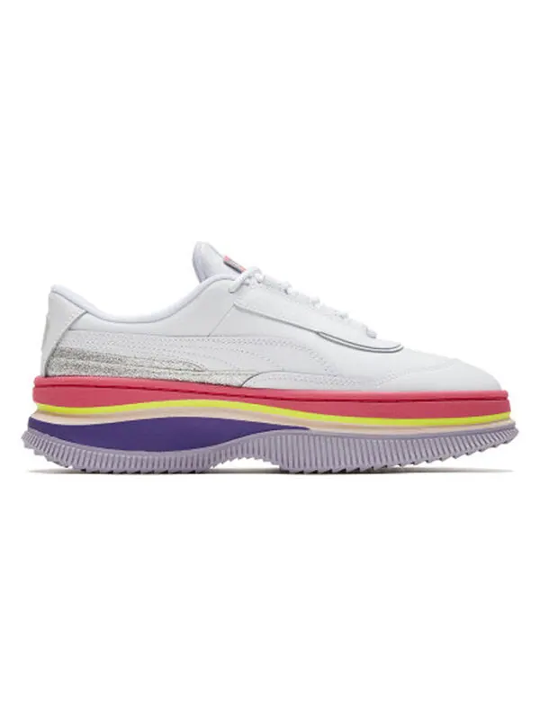 Кроссовки deva 90's pop 'white/red/blue' Puma — изображение 2 из 4, белый/розовый