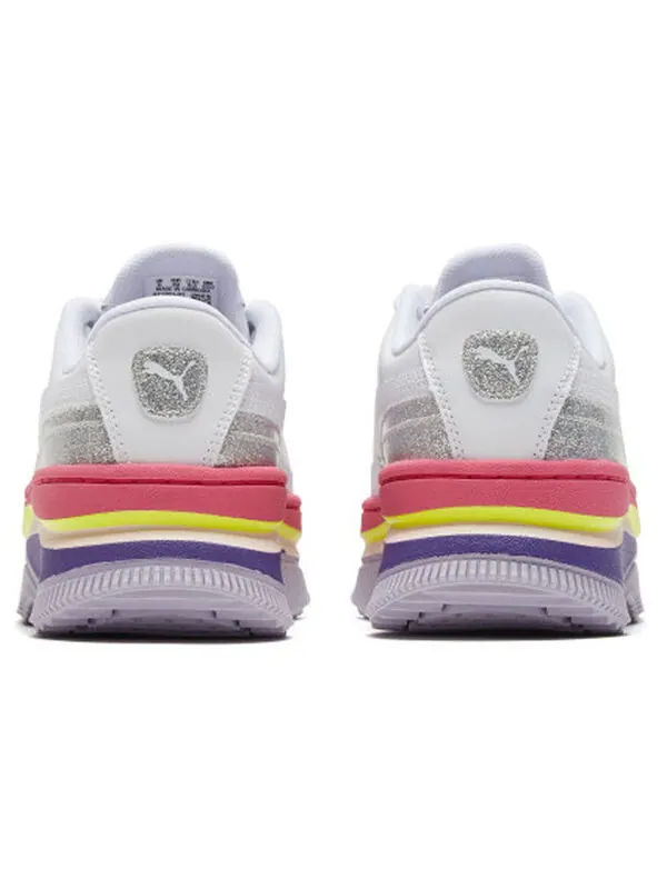 Кроссовки deva 90's pop 'white/red/blue' Puma — изображение 4 из 4, белый/розовый