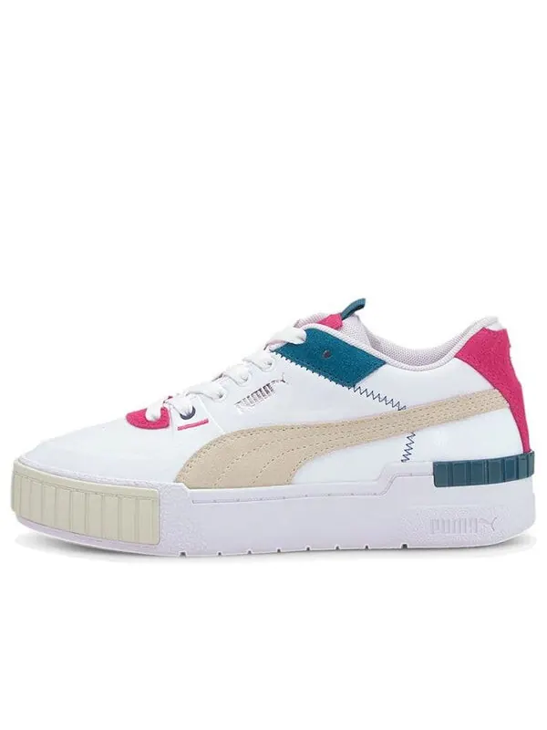 Кроссовки cali sport mix 'white vaporous grey' Puma — изображение 1 из 4, белый/синий/красный