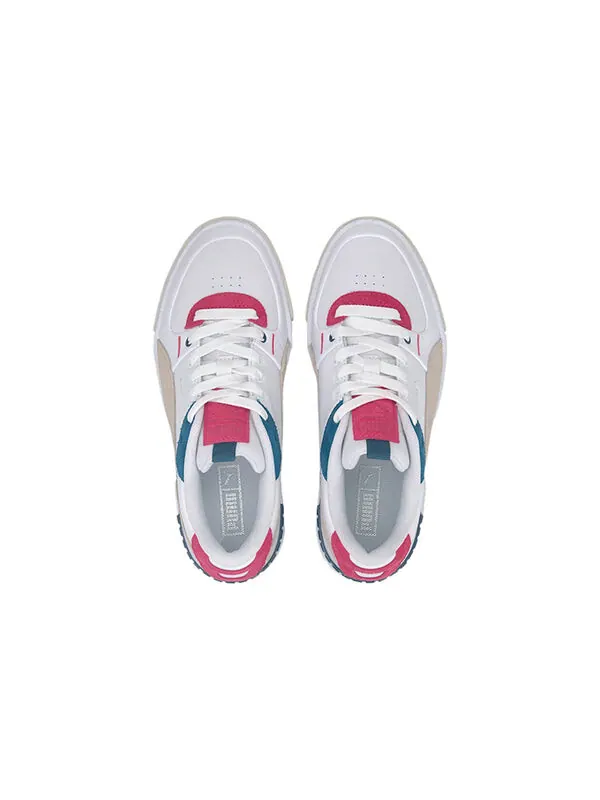 Кроссовки cali sport mix 'white vaporous grey' Puma — изображение 3 из 4, белый/синий/красный