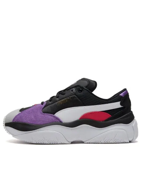 Кроссовки storm.y 'white gray violet' Puma — изображение 1 из 4, черный/серый фиолетовый