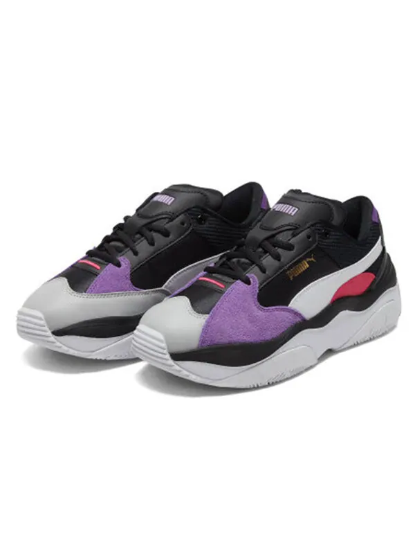 Кроссовки storm.y 'white gray violet' Puma — изображение 3 из 4, черный/серый фиолетовый