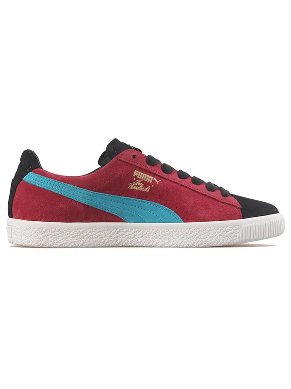 Кроссовки the hundreds x clyde 'color blocking' Puma — изображение 2 из 4, черный