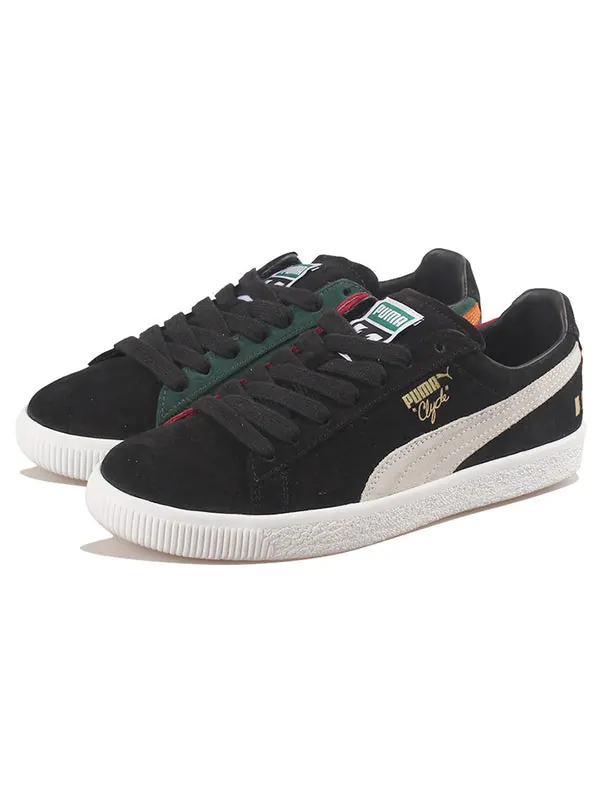 Кроссовки the hundreds x clyde 'color blocking' Puma — изображение 3 из 4, черный