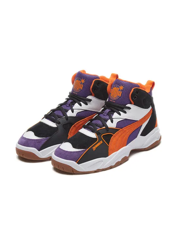 Кроссовки the hundreds x performer mid 'black persimmon' Puma — изображение 3 из 4, черный