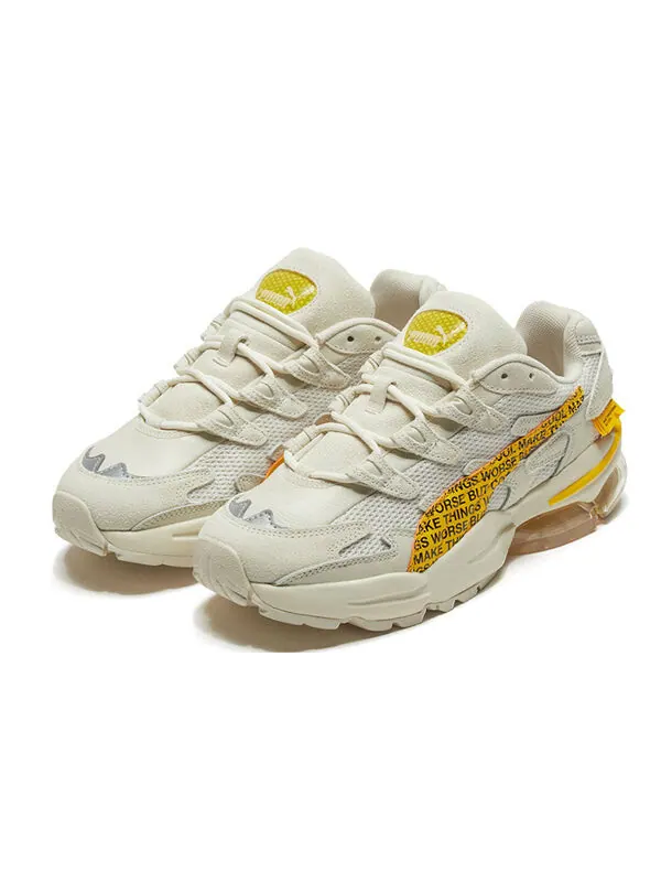 Кроссовки randomevent x cell alien 'white asparagus' Puma — изображение 3 из 4, желтый