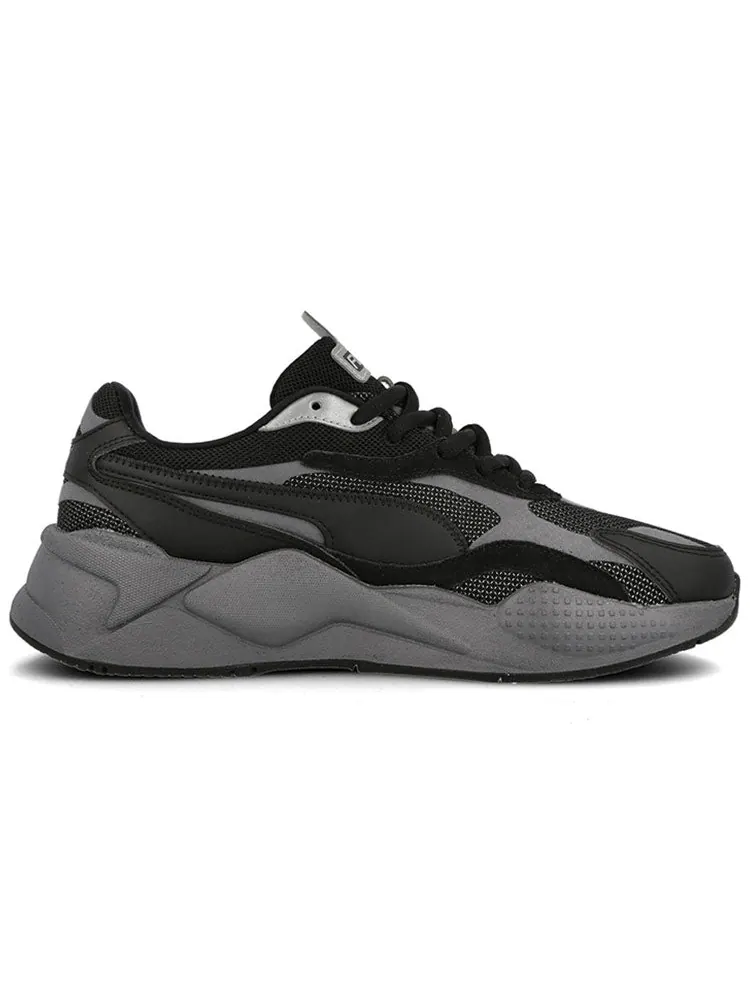 Спортивные кроссовки PUMA RS-X3 'Puzzle - Castlerock' — изображение 2 из 5, черный
