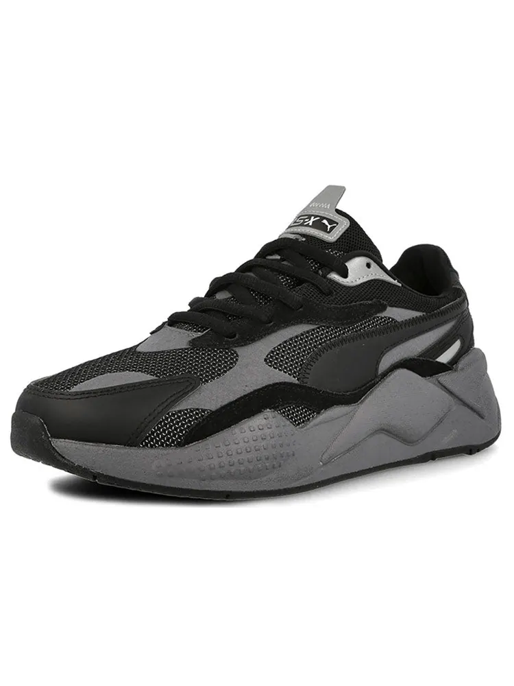 Спортивные кроссовки PUMA RS-X3 'Puzzle - Castlerock' — изображение 3 из 5, черный