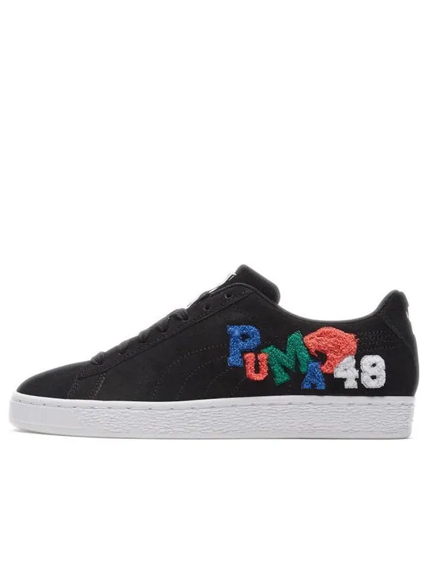 Кроссовки suede classic badges Puma — изображение 1 из 4, черный