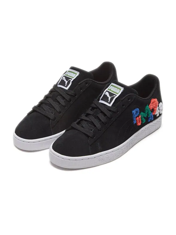 Кроссовки suede classic badges Puma — изображение 4 из 4, черный