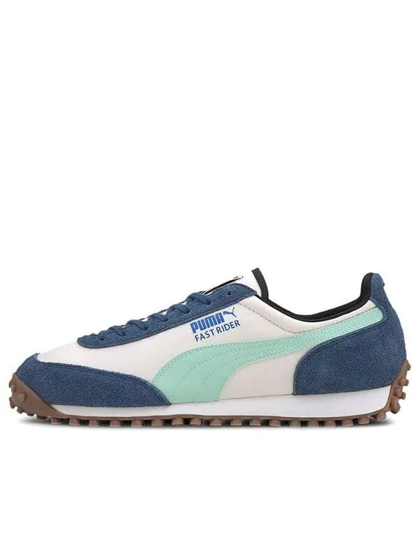 Кроссовки fast rider 'fury - white dark denim' Puma — изображение 1 из 4, синий