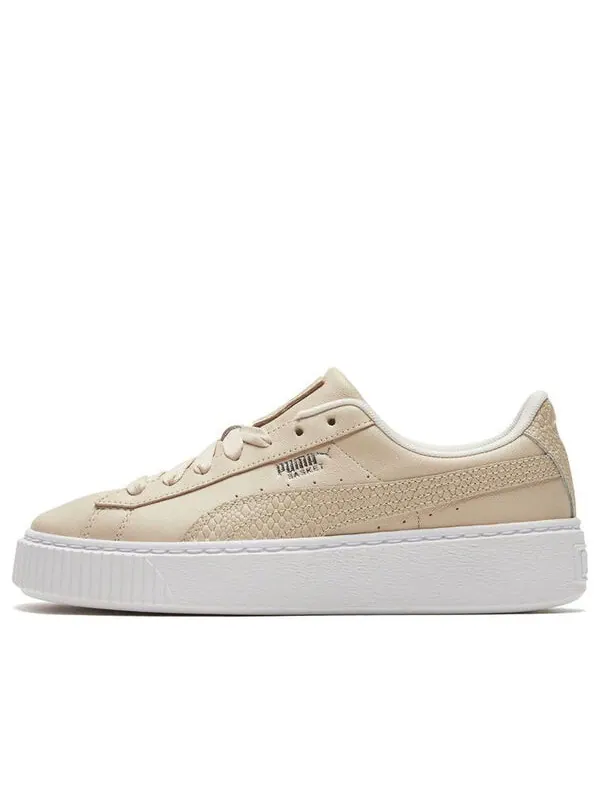 Кроссовки platform snake khaki Puma — изображение 1 из 4, светлый хаки