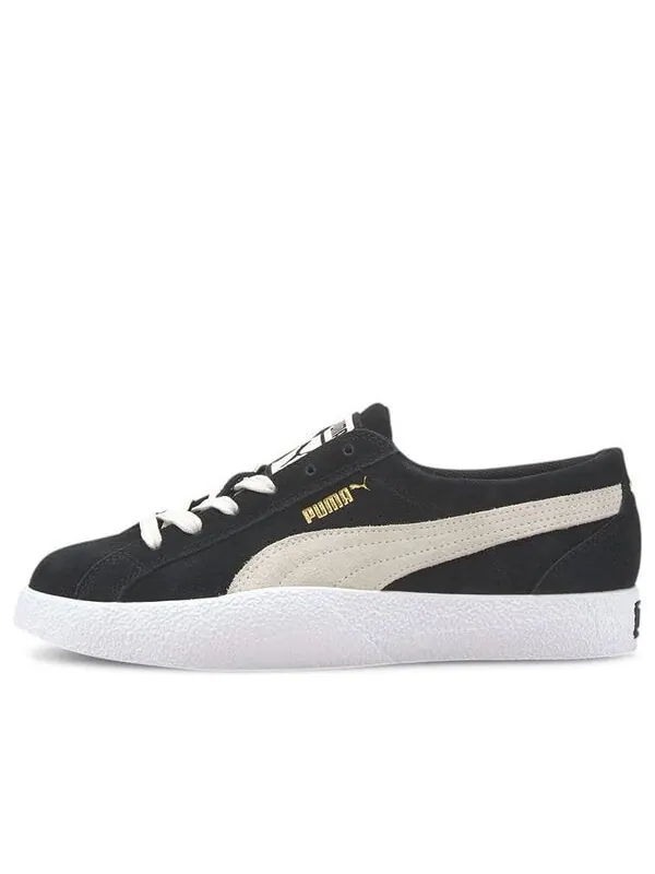 Кроссовки love suede 'black' Puma — изображение 1 из 4, черный