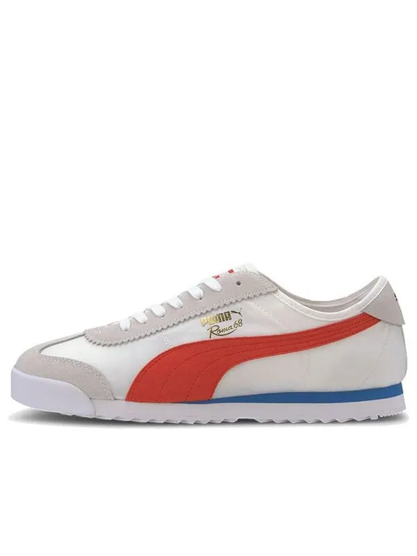 Кроссовки roma '68 nylon 'high risk red' Puma — изображение 1 из 4, белый/красный/синий