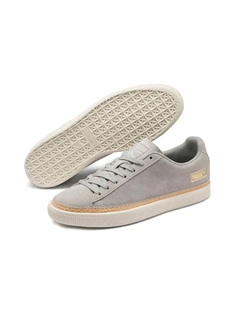 Кеды PUMA Suede Trim DLX Trainers — изображение 3 из 5, серый