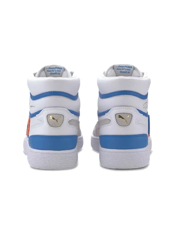 Кроссовки ralph sampson mid 'badges - white palace blue' Puma — изображение 4 из 4, белый