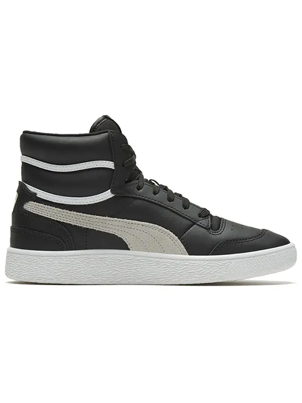 Кроссовки ralph sampson mid 'badges - black grey' Puma — изображение 2 из 4, черный