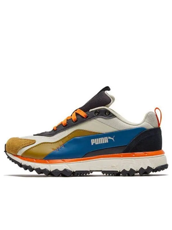 Кроссовки trail wolf 'overcast' Puma — изображение 1 из 4, белый/коричневый/синий