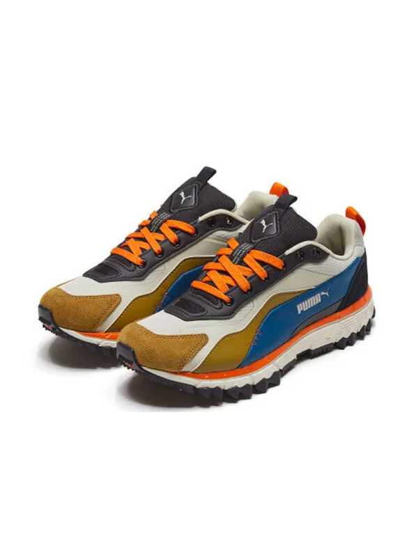 Кроссовки trail wolf 'overcast' Puma — изображение 3 из 4, белый/коричневый/синий