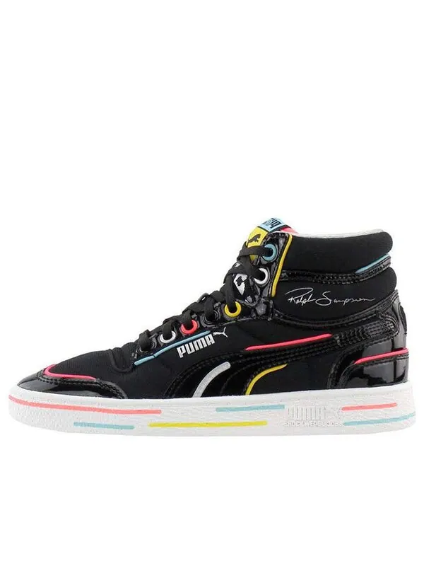 Кроссовки unexpected x ralph sampson mid 'black white' Puma — изображение 1 из 4, черный/белый