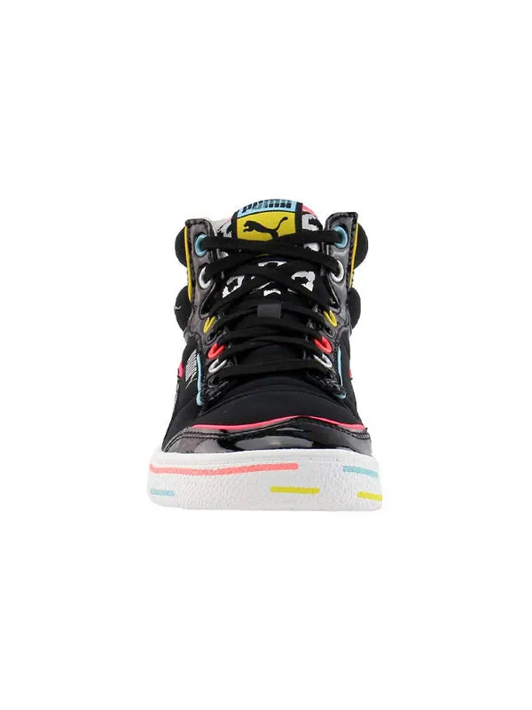Кроссовки unexpected x ralph sampson mid 'black white' Puma — изображение 4 из 4, черный/белый